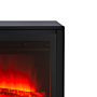 Livin' flame repisa de chimenea Ardez Negro