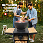 HEAT Kjok Cocina Exterior Ø56 cm Negro