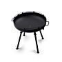 Barebones Cowboy Fire Pit Parrilla-Sistema