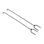 Barebones Cowboy Palillos Grill Acero Inoxidable 2 Piezas