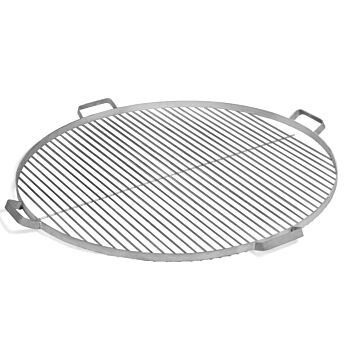 CookKing Rejilla de Acero Inoxidable con 4 Asas 60 cm