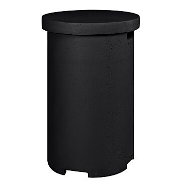 Mesa auxiliar para Cocoon Table Round negro