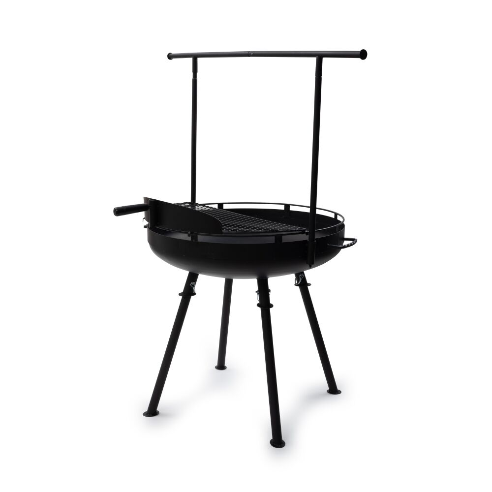 Barebones Cowboy Fire Pit Parrilla-Sistema