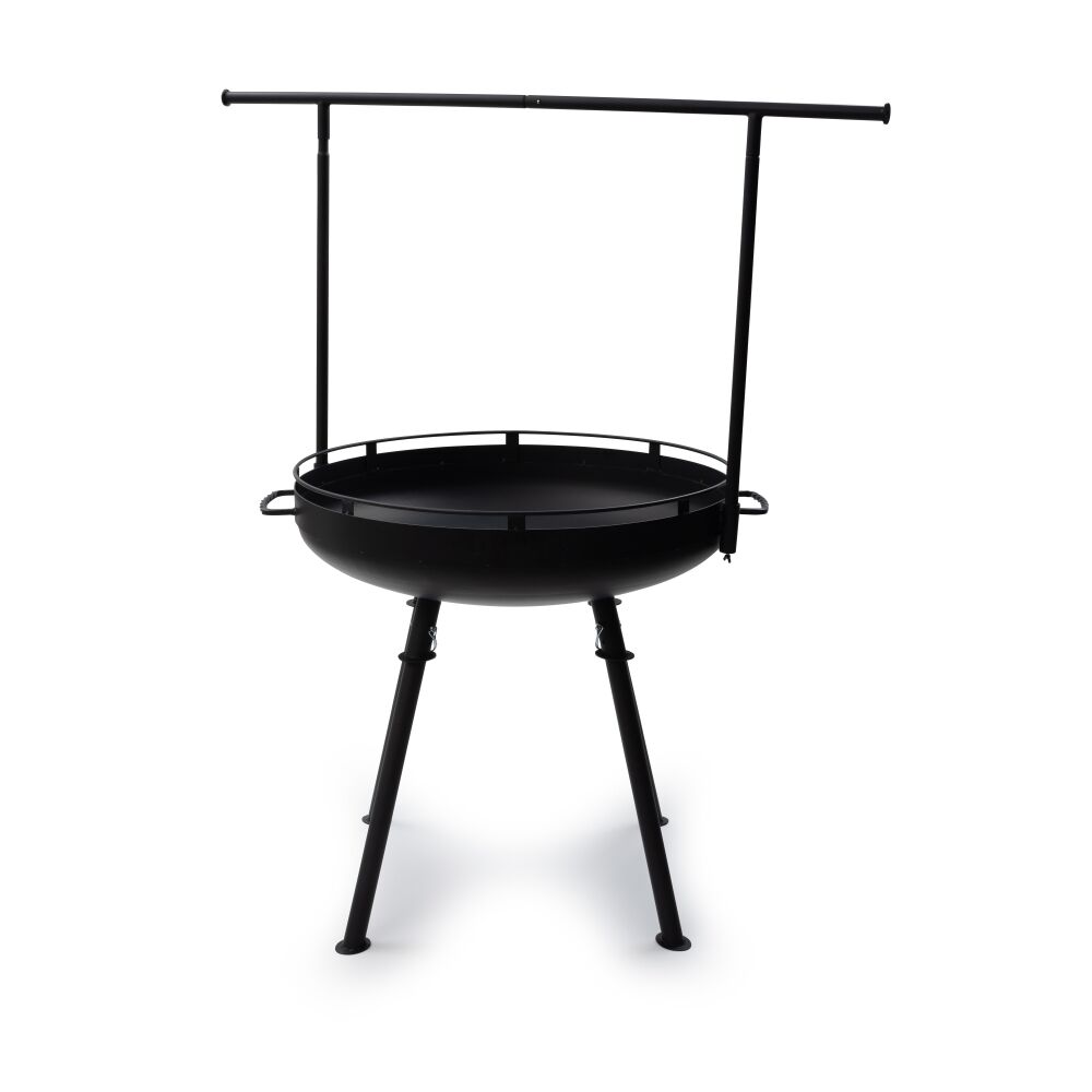 Barebones Cowboy Fire Pit Parrilla-Sistema