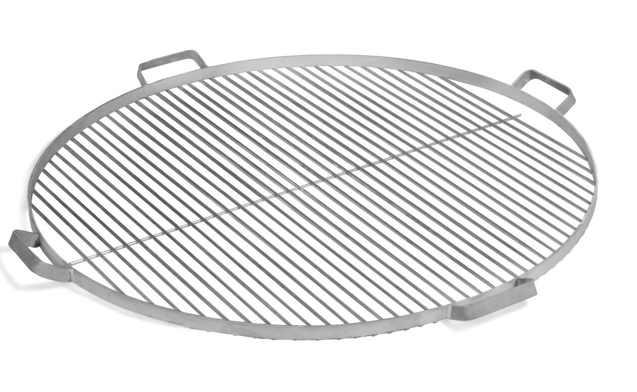 CookKing Rejilla de Acero Inoxidable con 4 Asas 60 cm