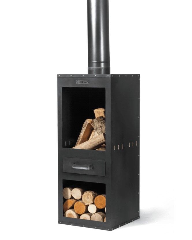 CookKing Chimenea exterior Rosa