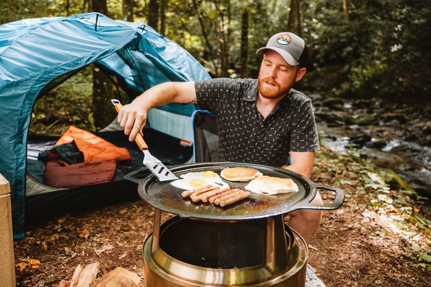 Solo Stove Adaptador + Plancha para Ranger Acero Inoxidable Ø 36.2cm