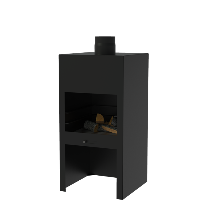 FORNO Chimenea exterior Stig Negro