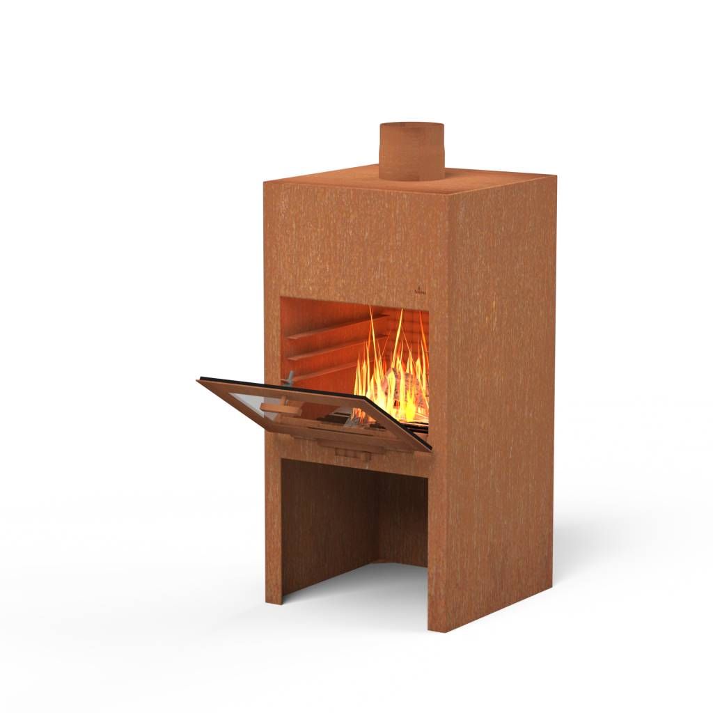 FORNO Chimenea exterior Stig Acero Corten