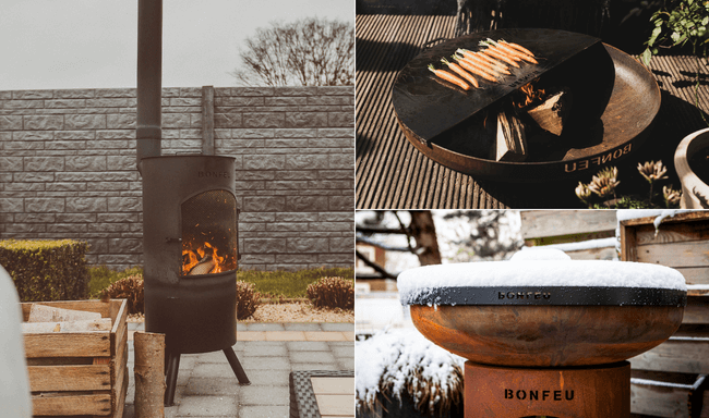 BonFeu: de chimenea de jardín hasta cocinas de exterior completas